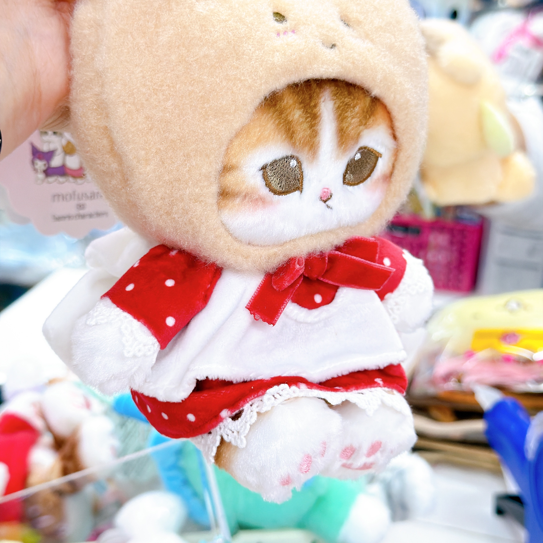 日本直送Sanrio mofusand 合作系列新款公仔掛飾