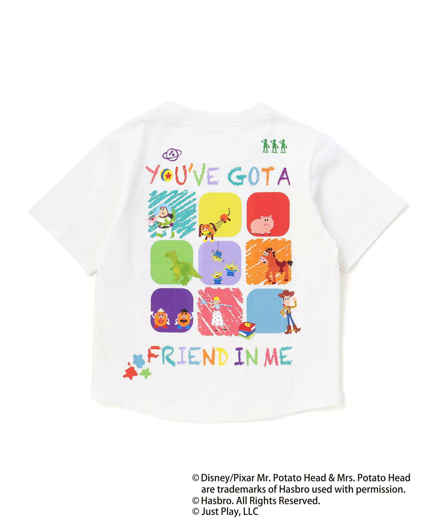 🆕【⭐訂購⭐】🌀 🇯🇵 日本直送🇯🇵 #ToyStory 角色貼片 背部印花 短袖tee［2款選］🌀 [ELEA-0204][260623]