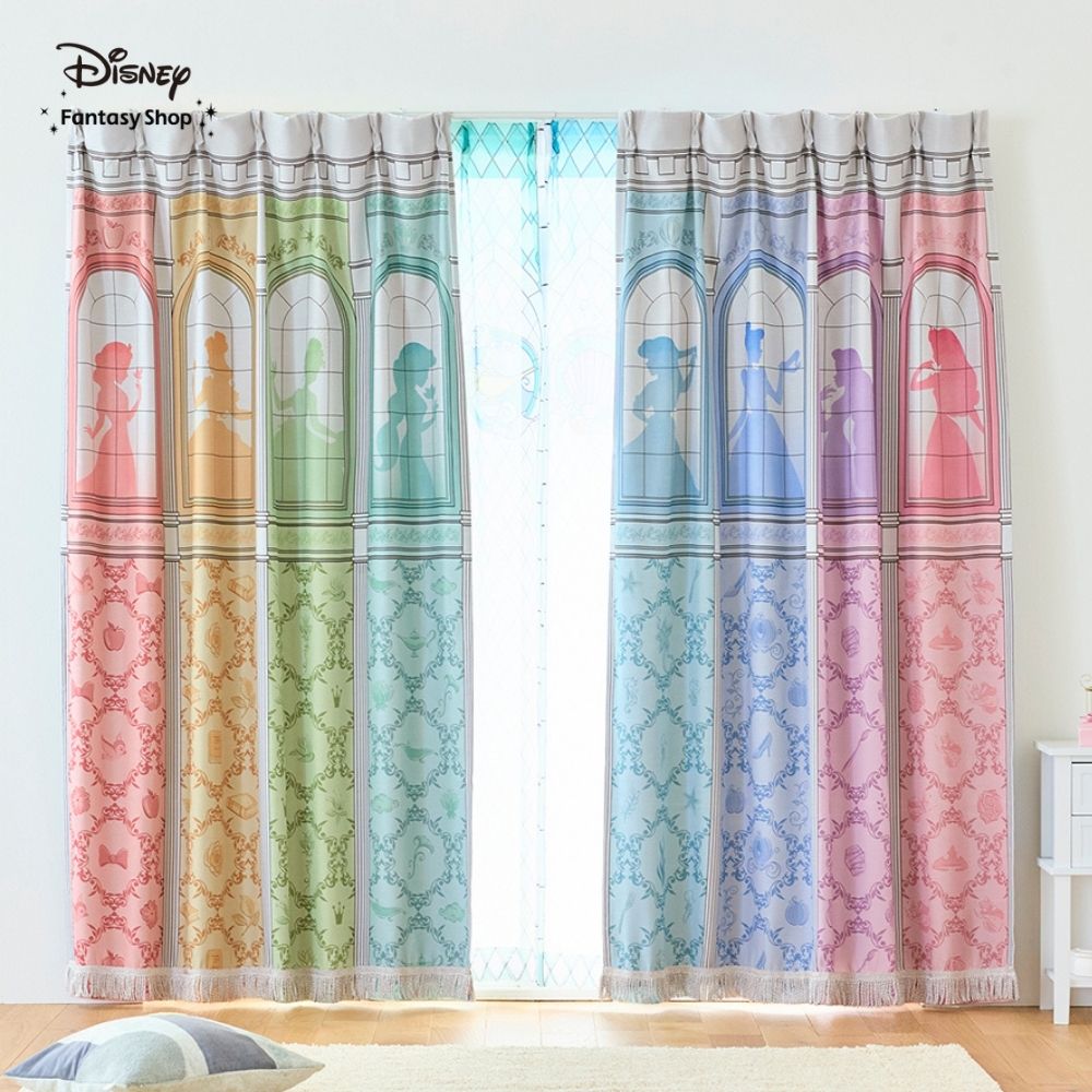 🆕【⭐訂購⭐】 🇯🇵日本直送🌀 #DisneyPrincess 遮光隔熱 #窗簾  (2枚組) 🌀 [ELAD-0238] [260226]