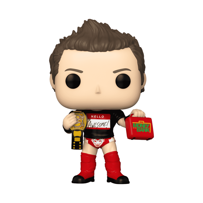📦訂購 美國代購 Funko POP! WWE The Miz with Money in the Bank Briefcase Figure 模型