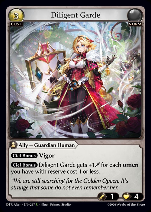 Diligent Garde / DTR-Alter-237 (U)