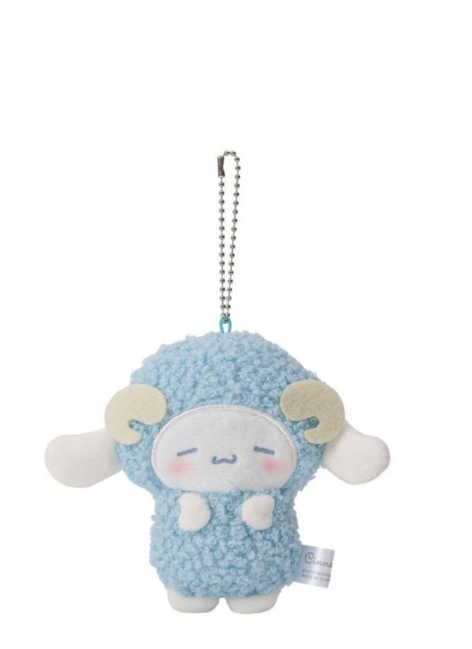 Sanrio Cinnamoroll晚安綿羊系列絨毛娃娃掛件