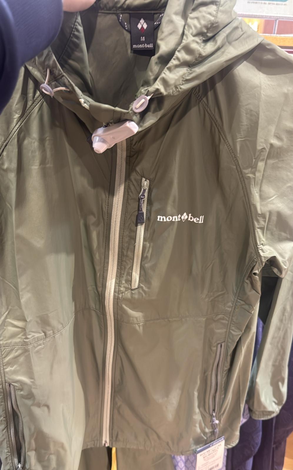 Montbell 女裝 packable 有冇防風外套 Size Xs- xl