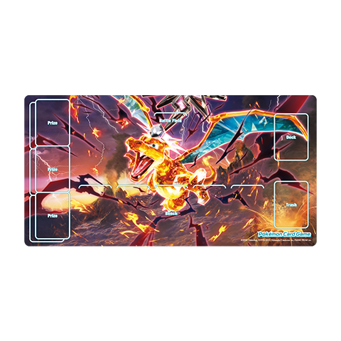 Pokemon Playmat - Dark Terastal Charizard (惡太晶化噴火龍)- 9346816