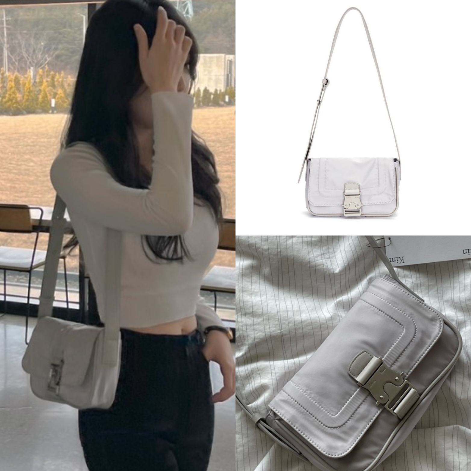 Matin Kim MINI BUCKLE BAG