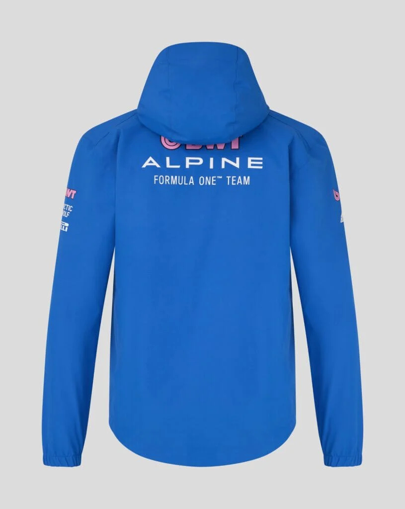 Castore F1 Alpine 車隊 2026 官方 Team 連帽防水外衣 TU14478