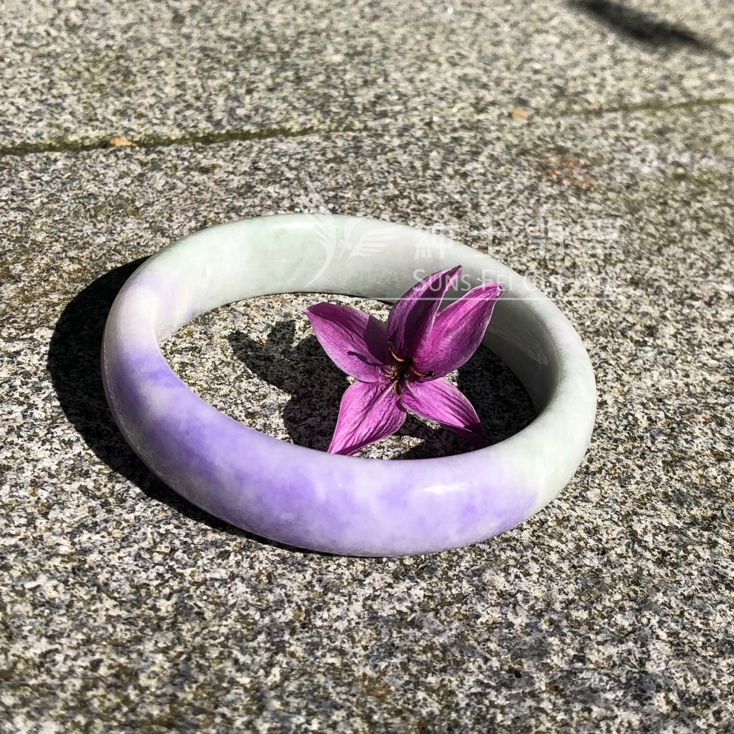 濃色藍紫福鐲57.6mm