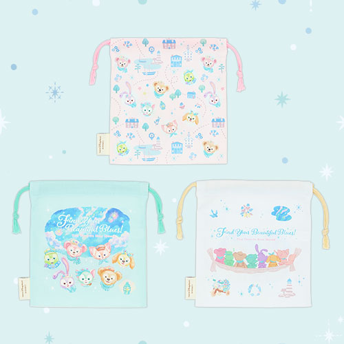 【預訂】DisneySea 25th Duffy Find Your Beautiful Blue Part 2 - 索袋 3p