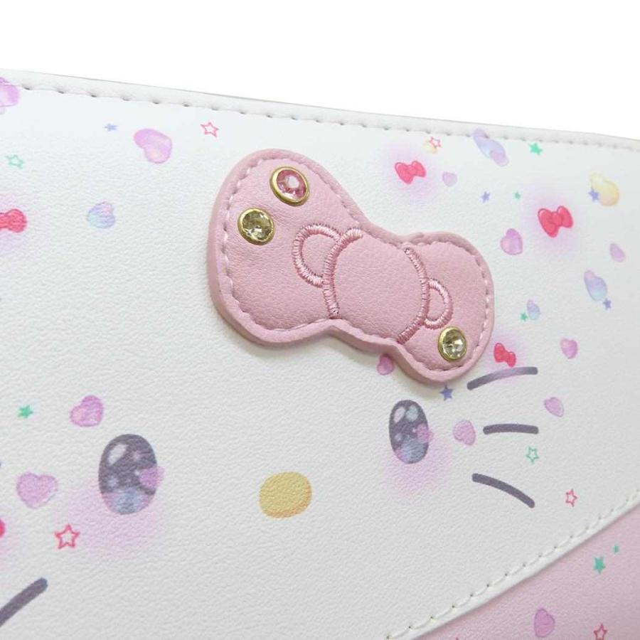 Hello Kitty 50週年紀念彷皮長銀包