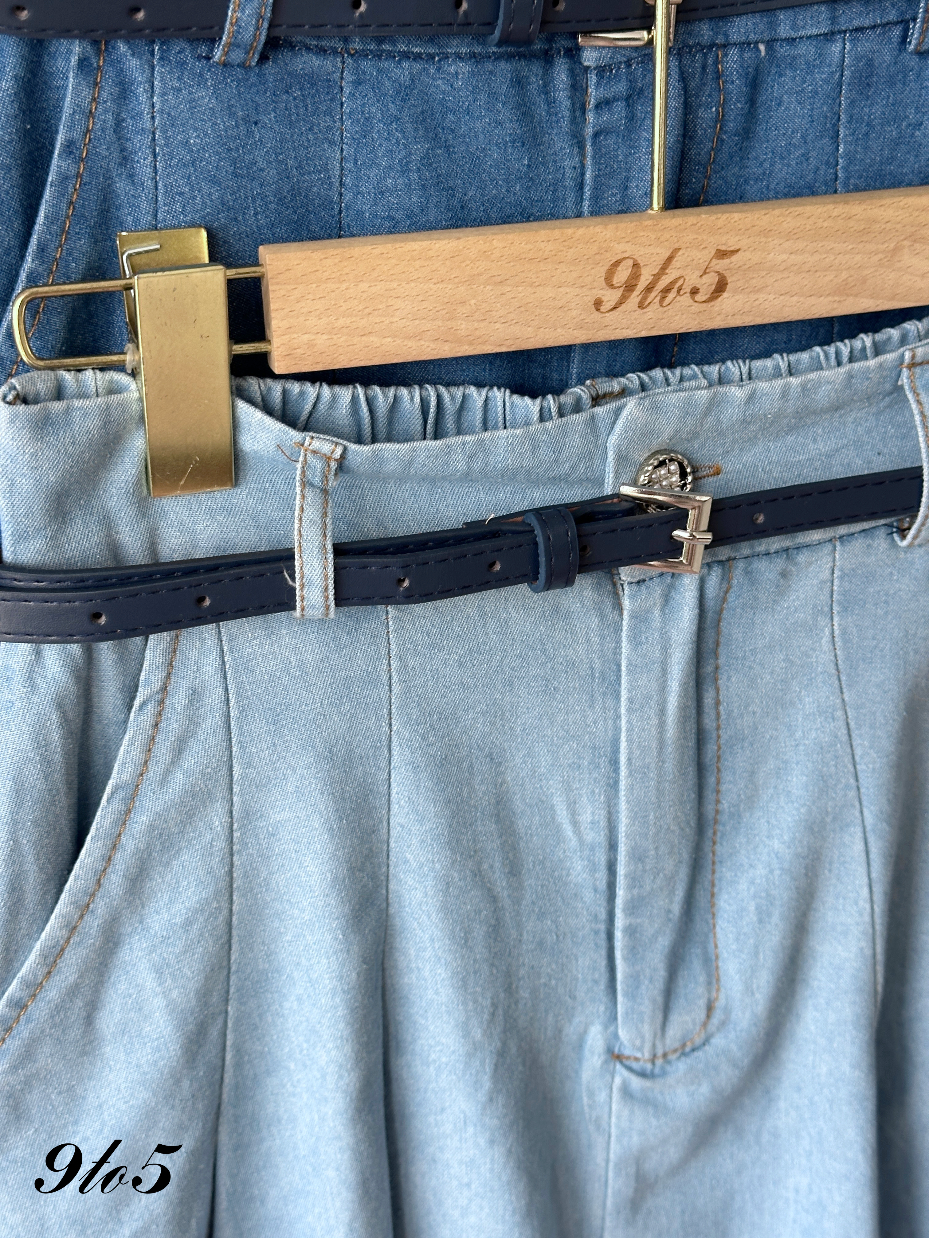 S1955 Short Denim Skirt - 3 Colors 