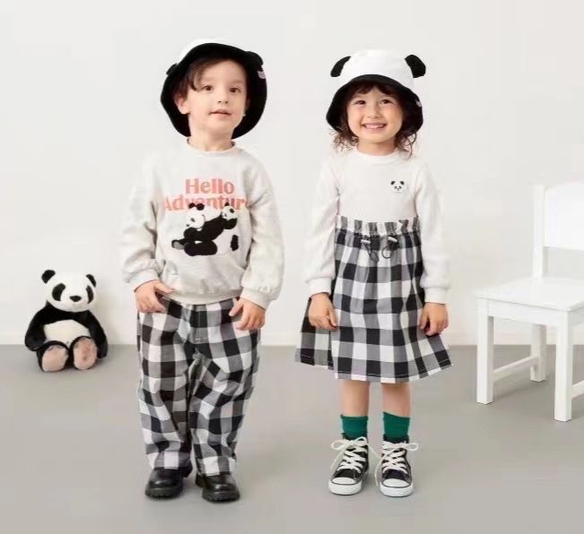 B0003 熊貓兄妹裝