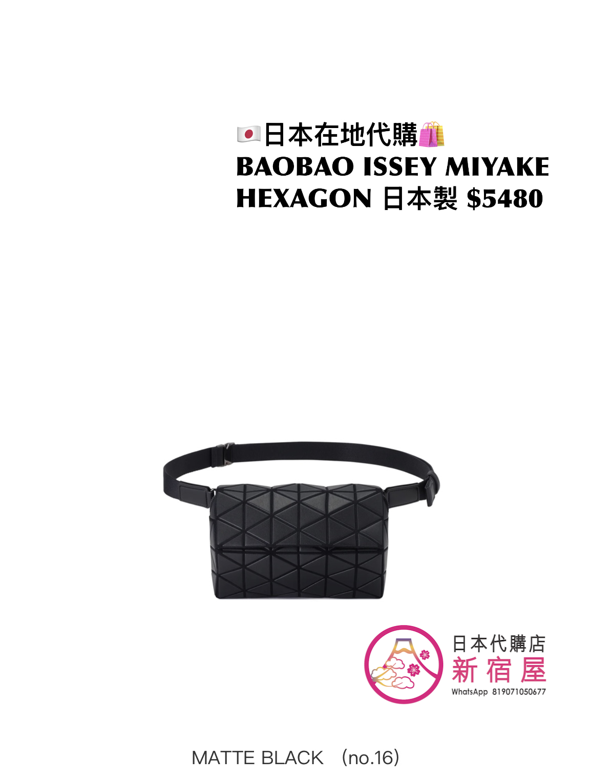 BAOBAO ISSEY MIYAKE HEXAGON