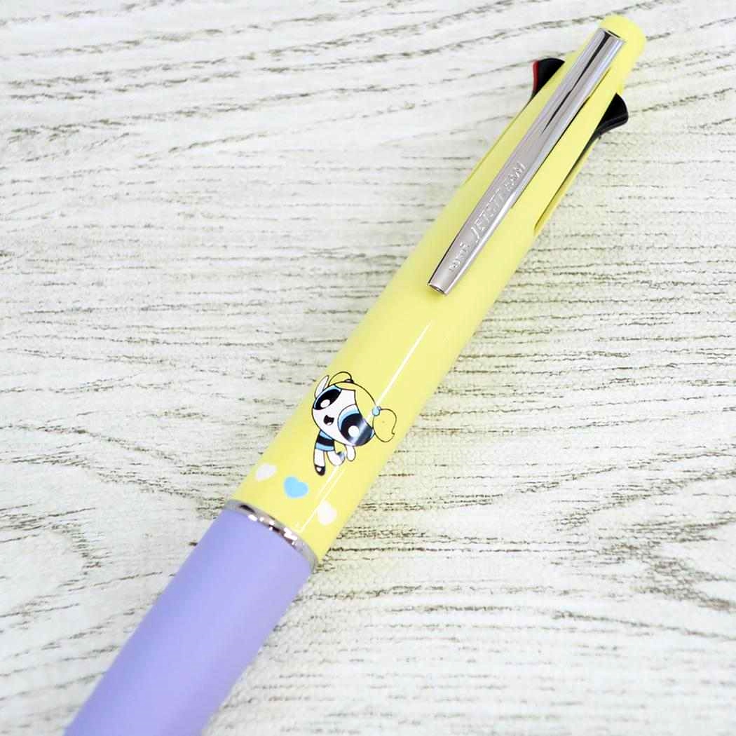 現貨｜飛天小女警 The Powerpuff Girls 日本製 uni Jetstream 4&1 多功能 5用筆 0.5mm 4色原子筆 + 0.5mm 鉛芯筆 (308057)