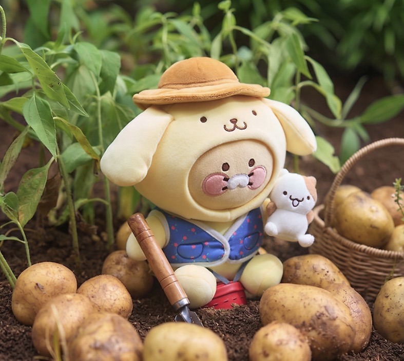 韓國預訂📍韓國布甸狗 x 春植得意農場系列 - 公仔