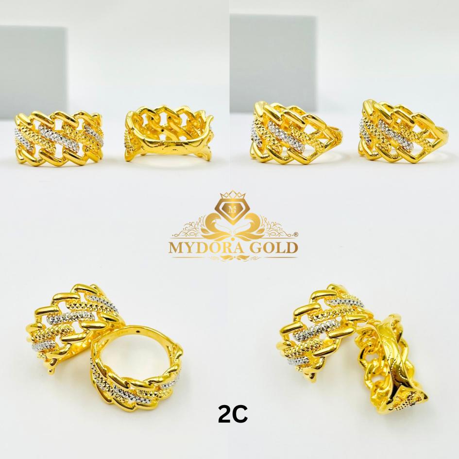 MYDORA Cincin Aliaa Paddy (5G) l EMAS 916/22K