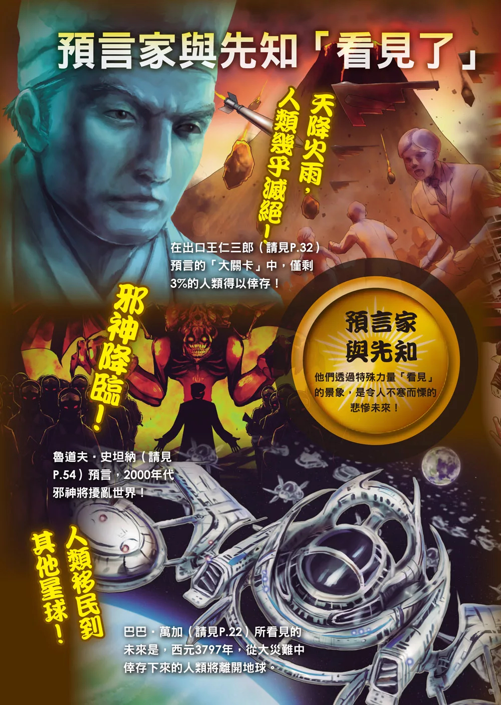 西北國際 學研神祕百科：超能力者大百科