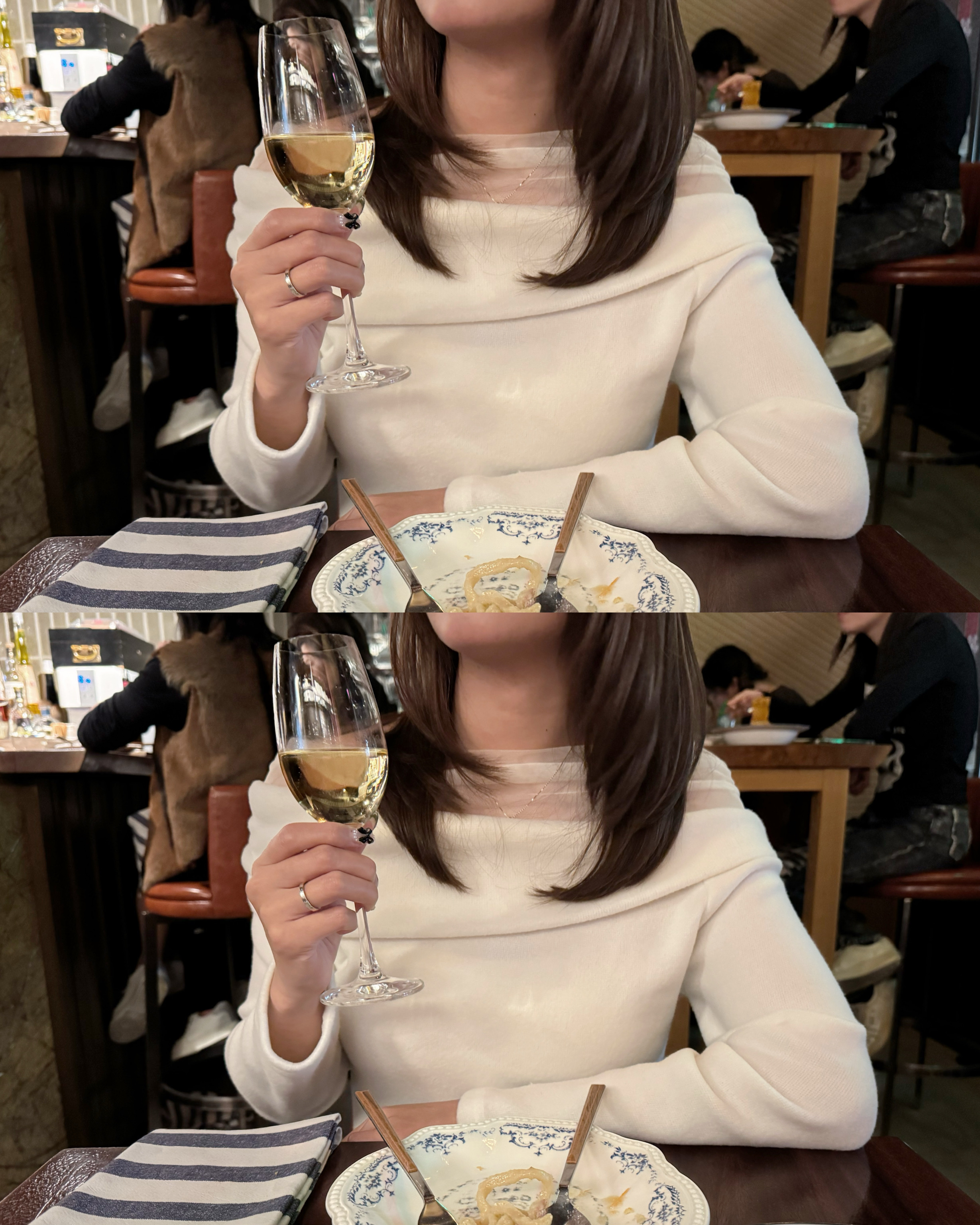 [仙氣100分!]公主透紗柔軟一字肩上衣(四色入)