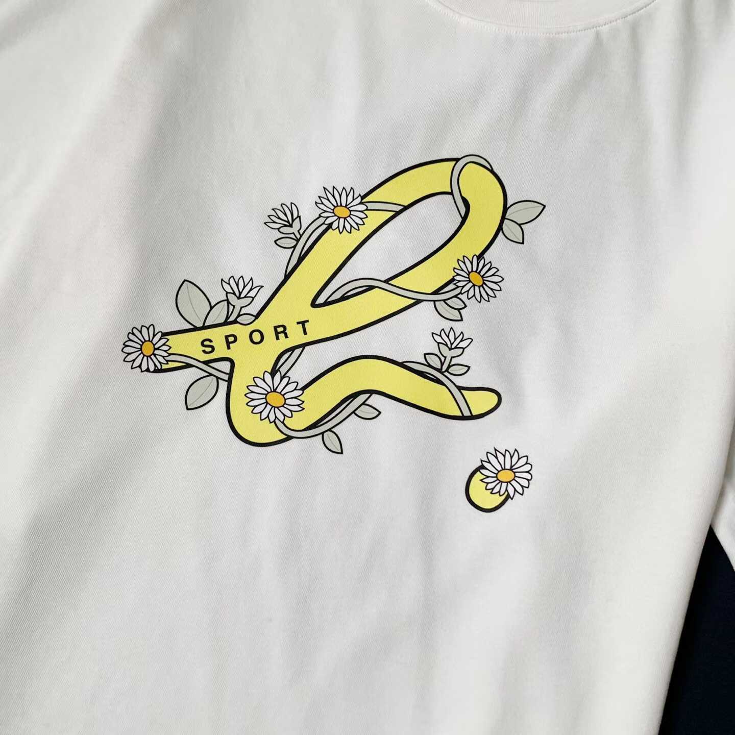 預訂 agnes b. WOMEN'S FLOWER b. LOGO短袖Tee [貨號26A417]