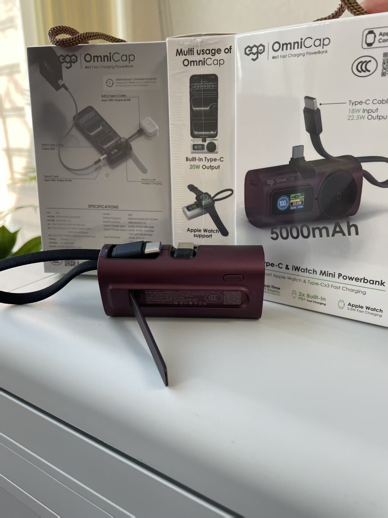 EGO OmniCap 四合一迷你行動電源