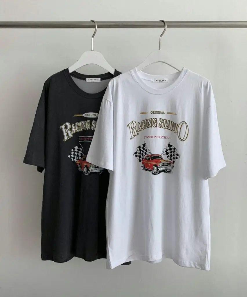 KR 復古風 Racing Stadio Tee KR010