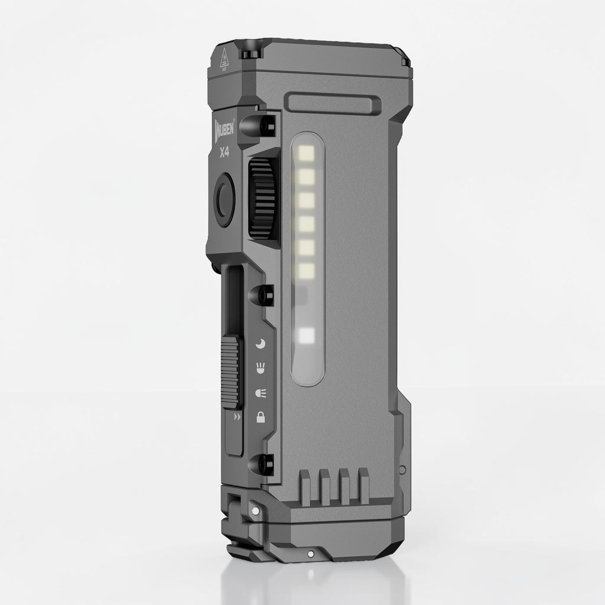 Wuben X4 1500流明-磁吸手電筒