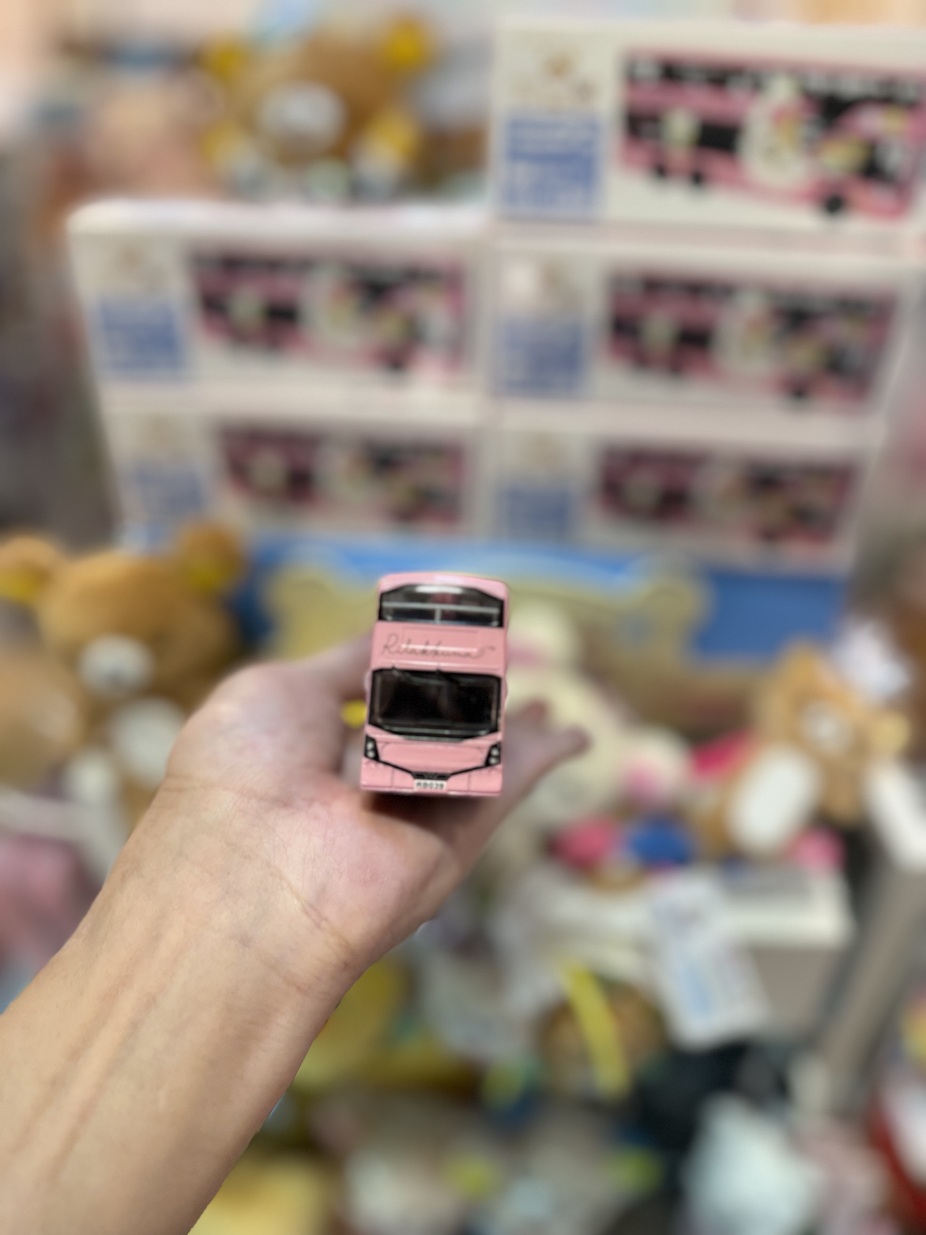 《現貨》全新香港版限定rilakkuma雙層巴士