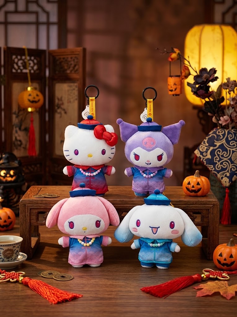 Sanrio 香港限定疆屍系列公仔掛飾