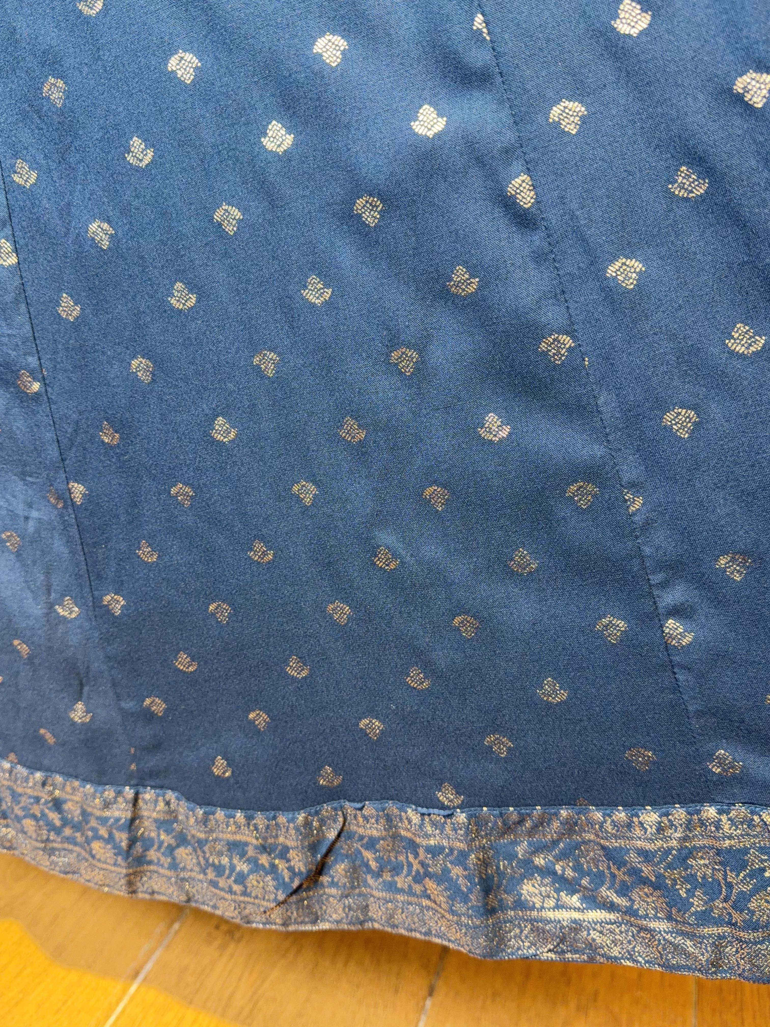 Navy Blue 4-rope Bling Bling OP 48" #1029