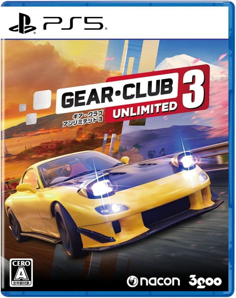 【預售 8/10】PS5 極速俱樂部 無限3 / Gear Club Unlimited 3 日文  (日文封面) PO0917