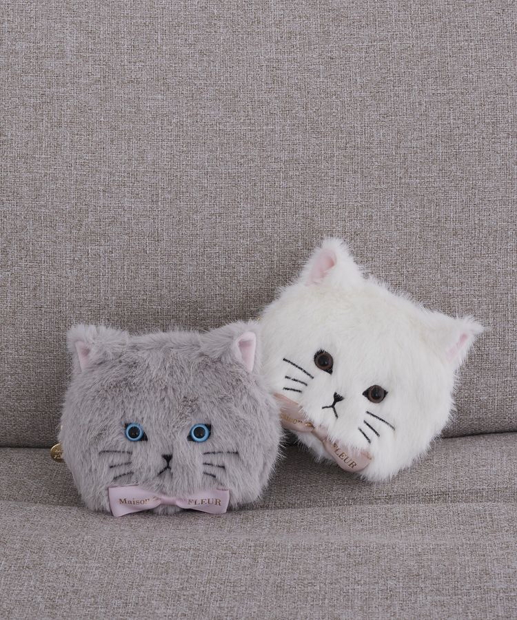  🎀【預訂】 Maison de FLEUR Cat 毛毛小包 - G