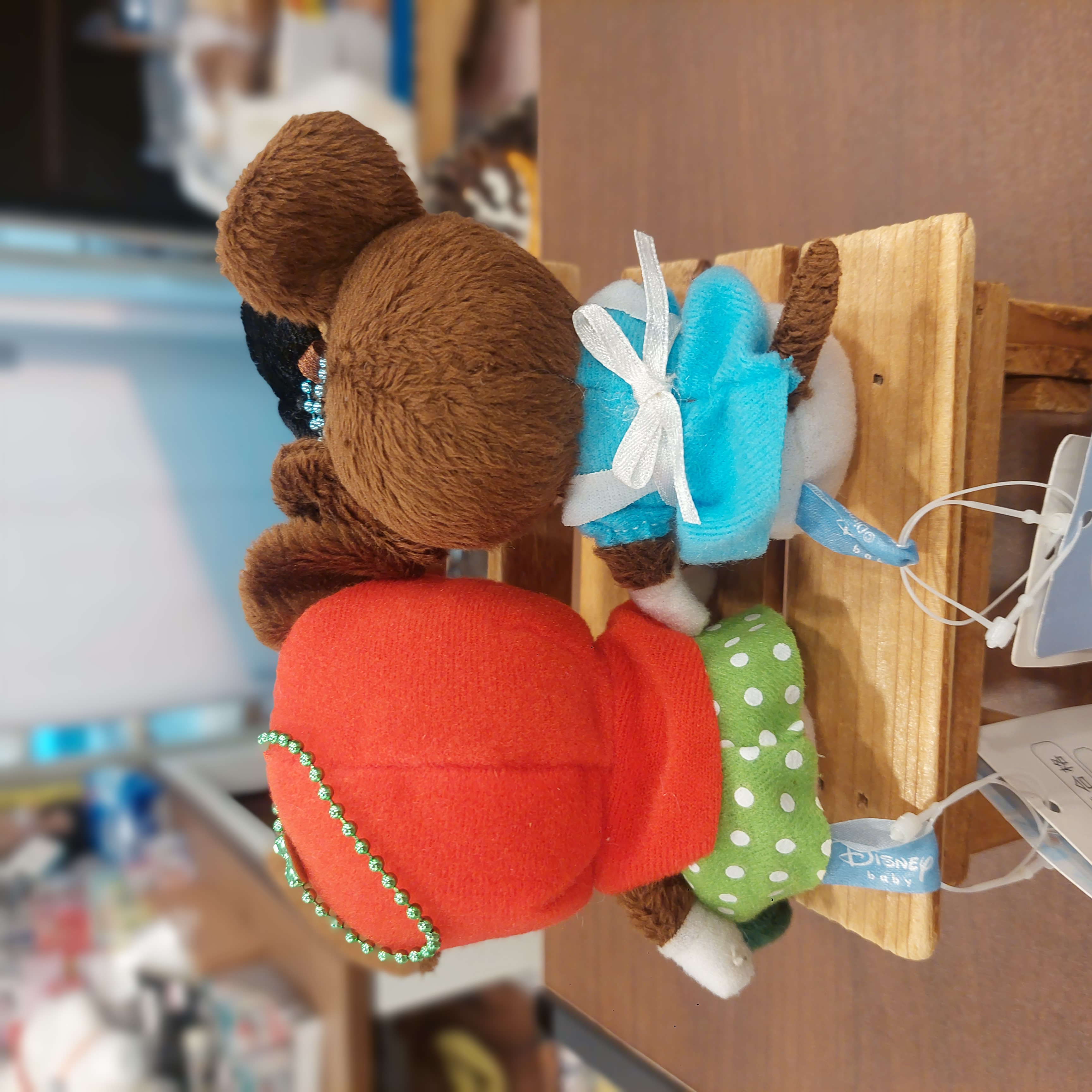 原裝日本 Disney Minnie 米妮 小掛飾 兩款選 11cm