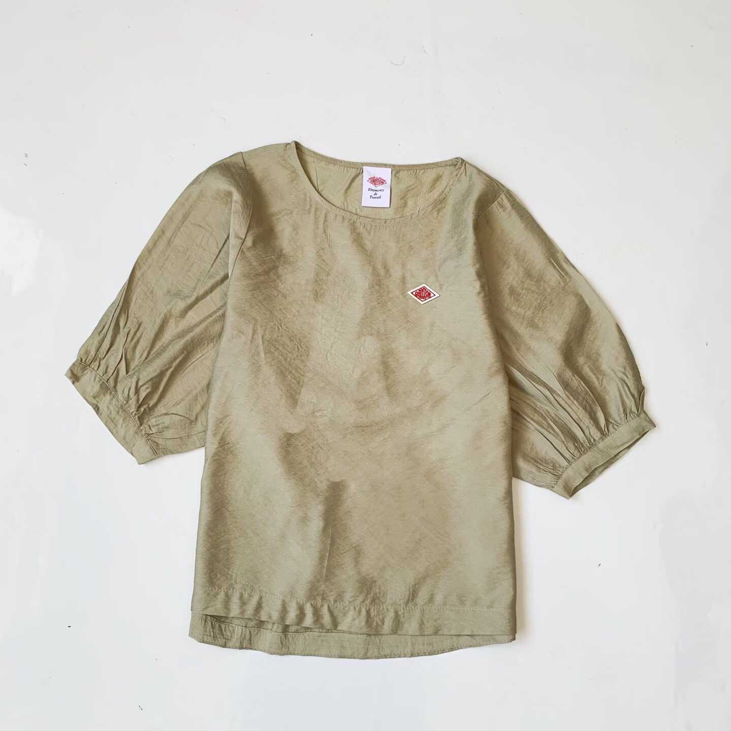 預訂 Danton 圓領泡袖上衣 [貨號26A1431]