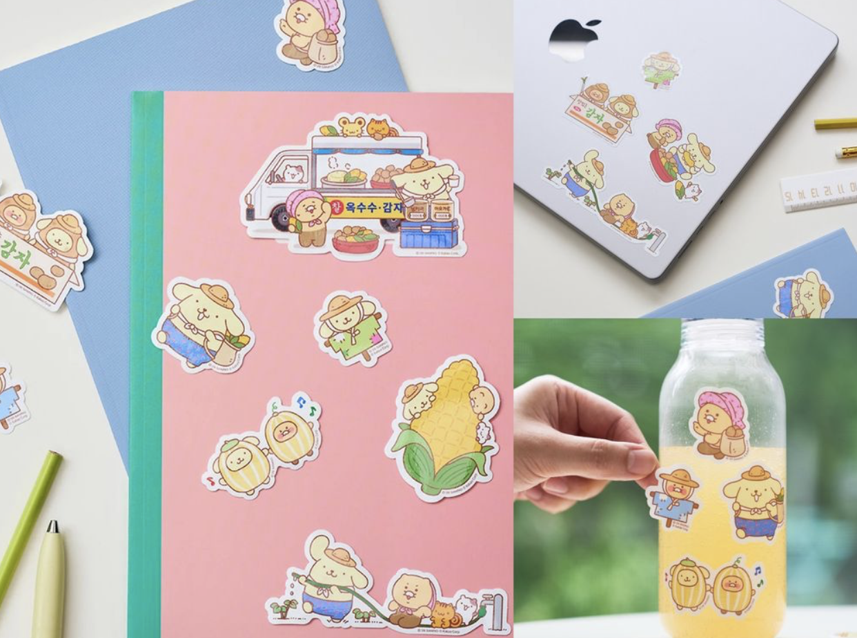 世紀聯乘｜韓國Kakao Friends X Sanrio 布甸狗 鄉村農場風 系列 治癒周邊