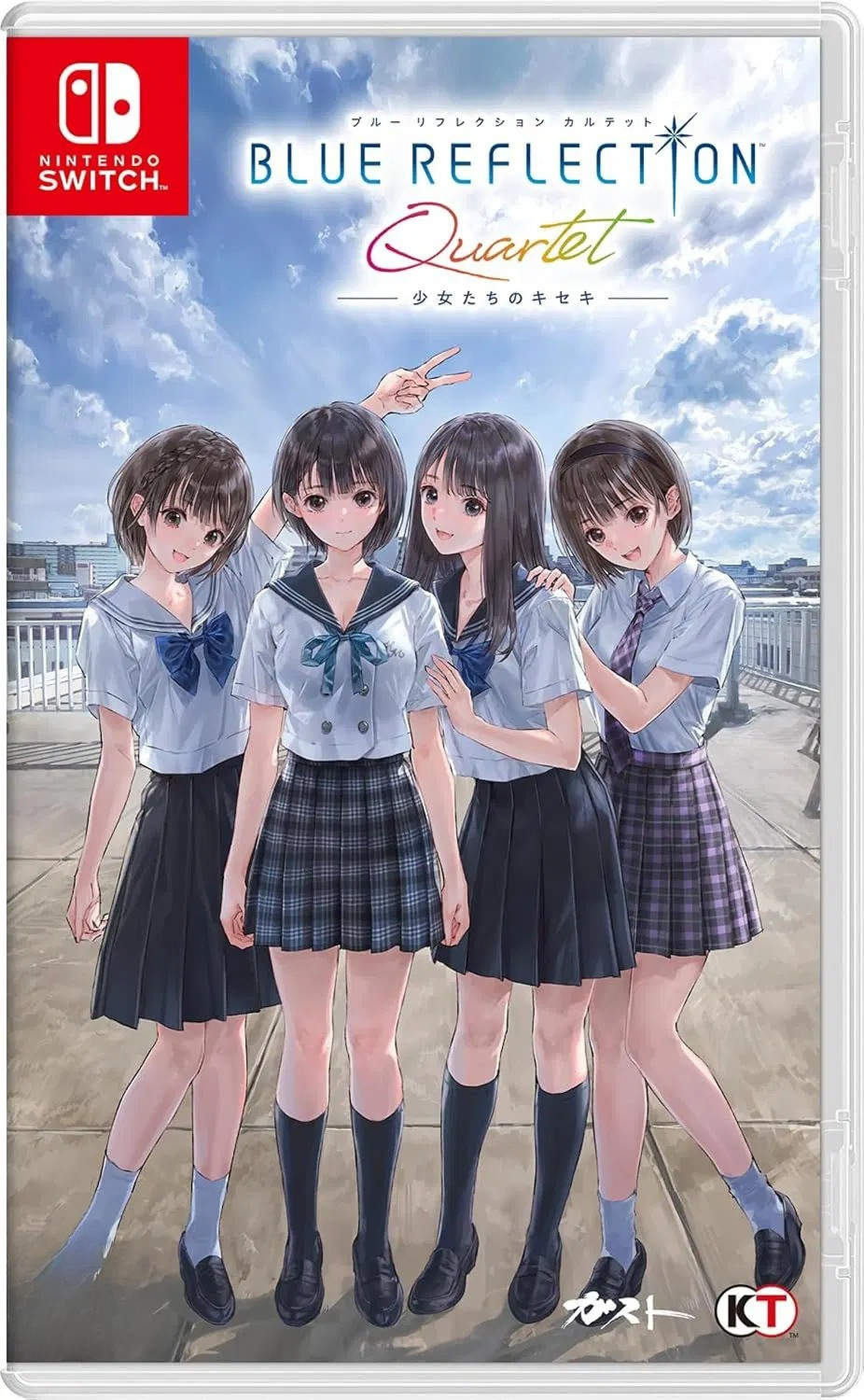 【預售 30/7】NS BLUE REFLECTION Quartet：少女們的奇蹟 / Blue Reflection Quartet: Shoujo-tachi no Kiseki  中/日文  (中文封面)  PO0580