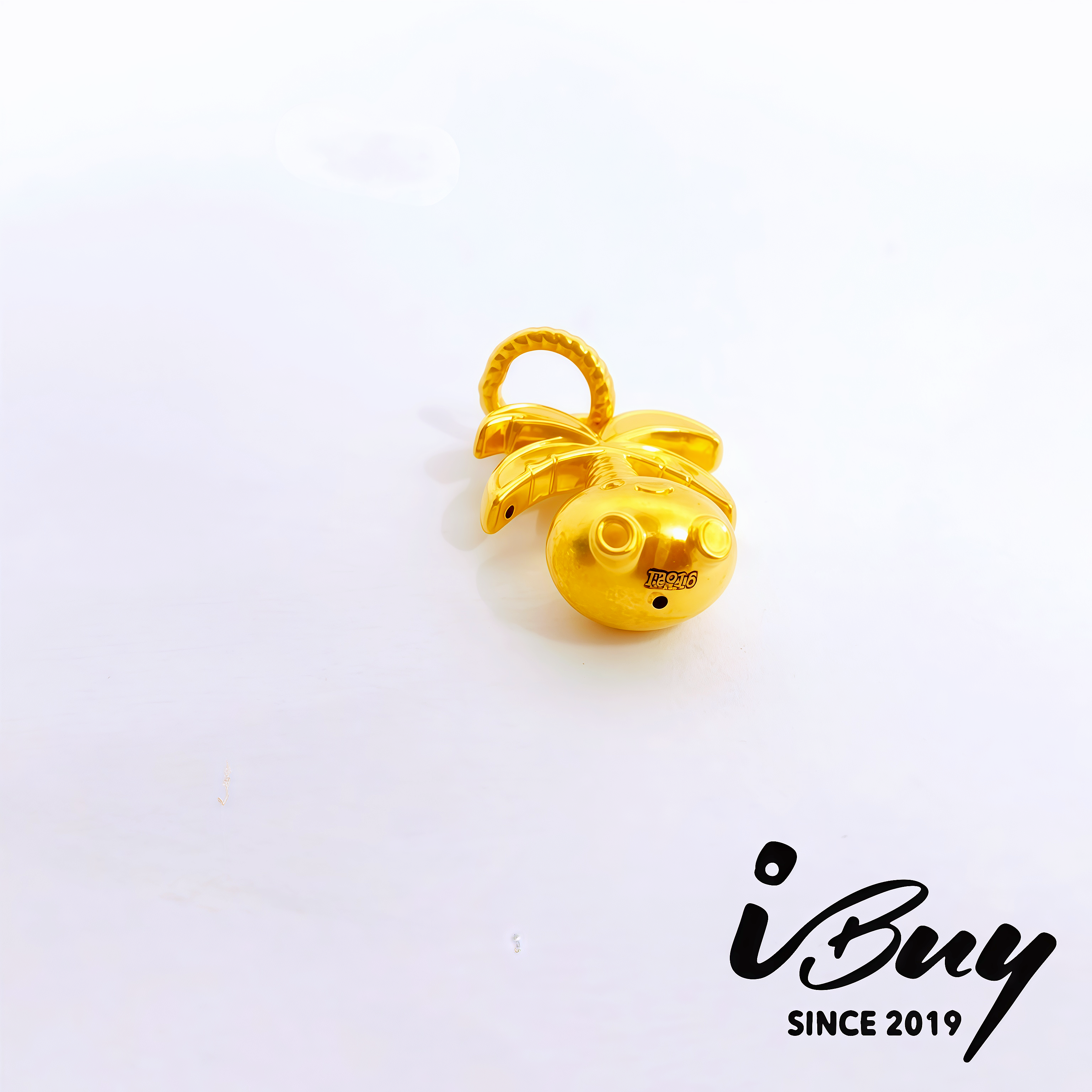 916 HARD GOLD PALM BABY CHARM 916 硬金 椰树宝宝串咀