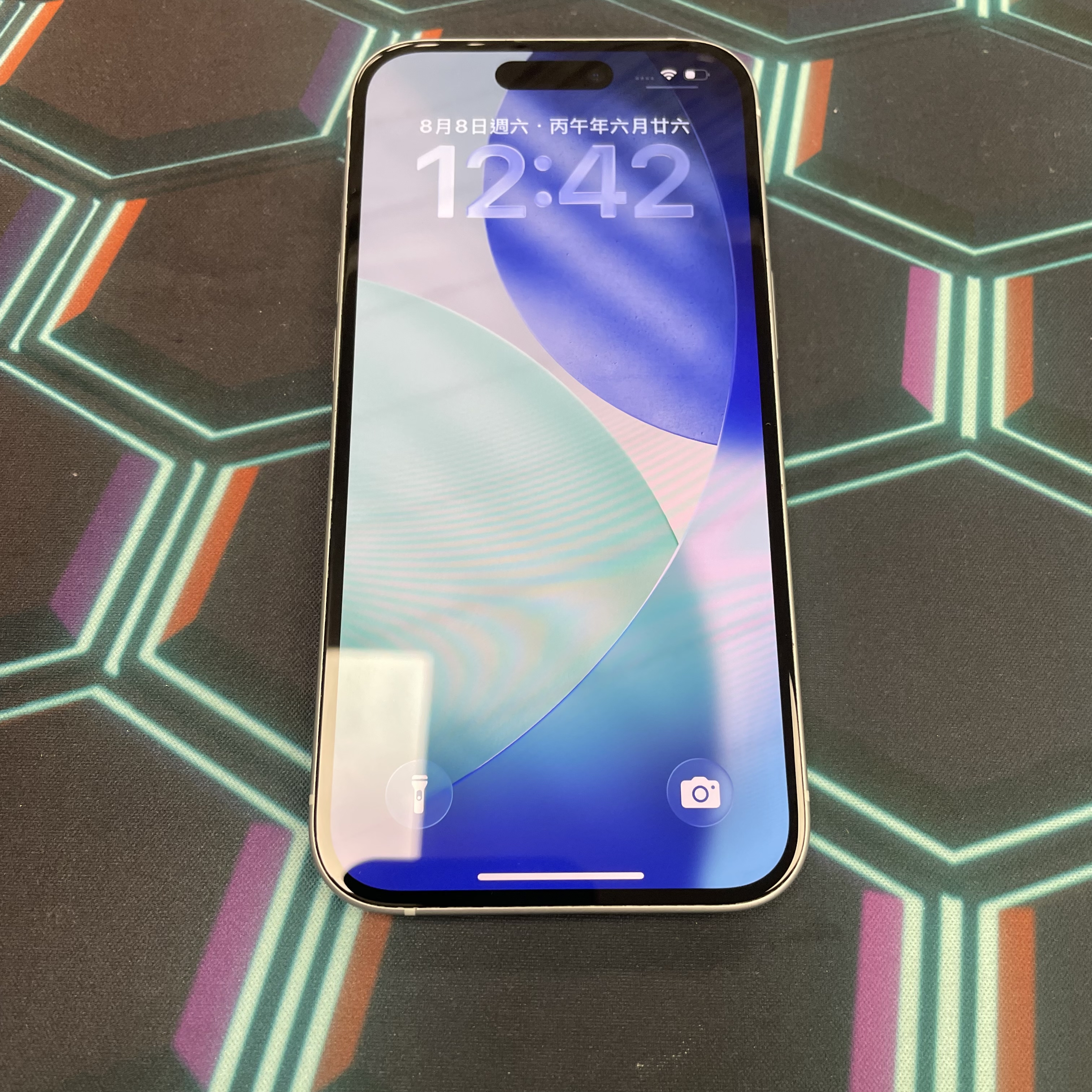 *7267 15 勁靚機 128GB 電85 藍色 blue