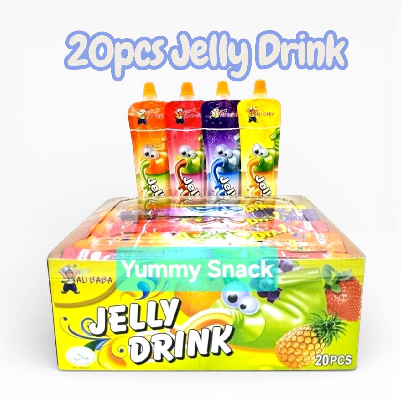 Ali Jelly Drink Panjang Jeli 20pcs
