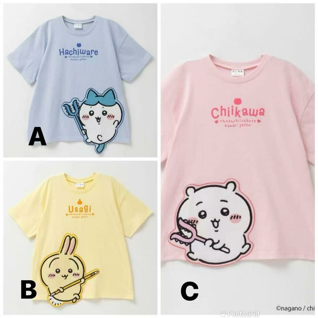 Chiikawa 童裝短袖 - 1件 現貨