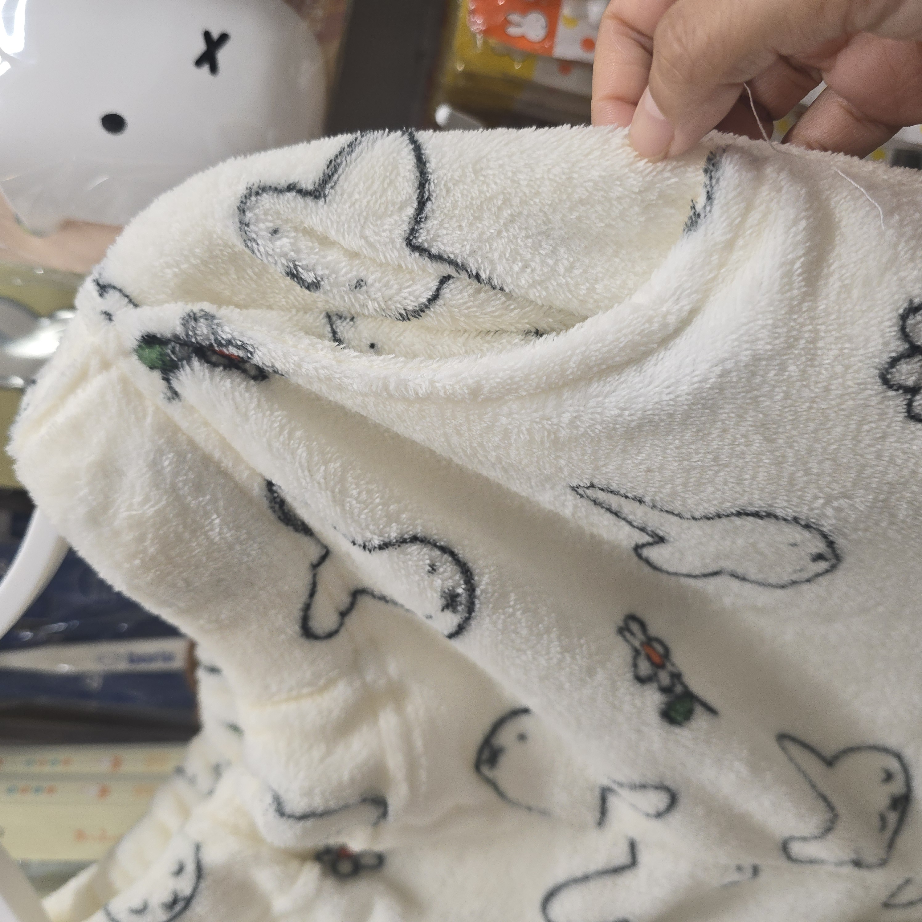 miffy 珊瑚絨 長袖長褲 睡衣 41560ER only L