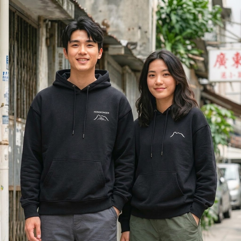 獅子山 HONGKONGER Hoodie (刺繡logo)