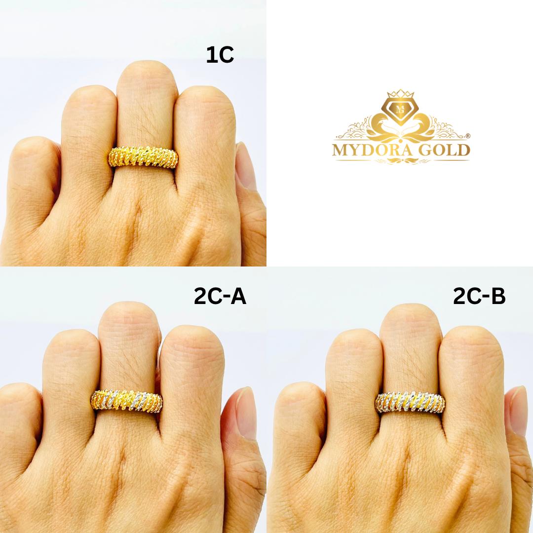 MYDORA Cincin Sparkle Liner Cut (5G) l EMAS 916/22K