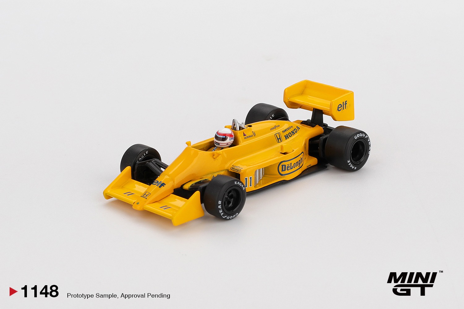 Mini GT 1/64 Lotus 99T #11 Satoru Nakajima 1987 Monaco Grand Prix - MGT01148-L 