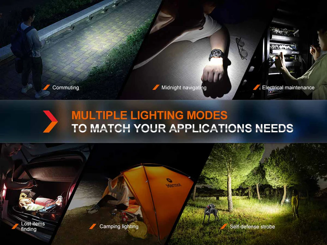 Fenix E18R V2.0 隨身強光手電筒