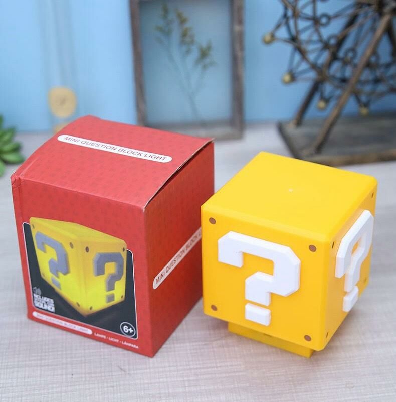 Mario 問號小夜燈- 1件