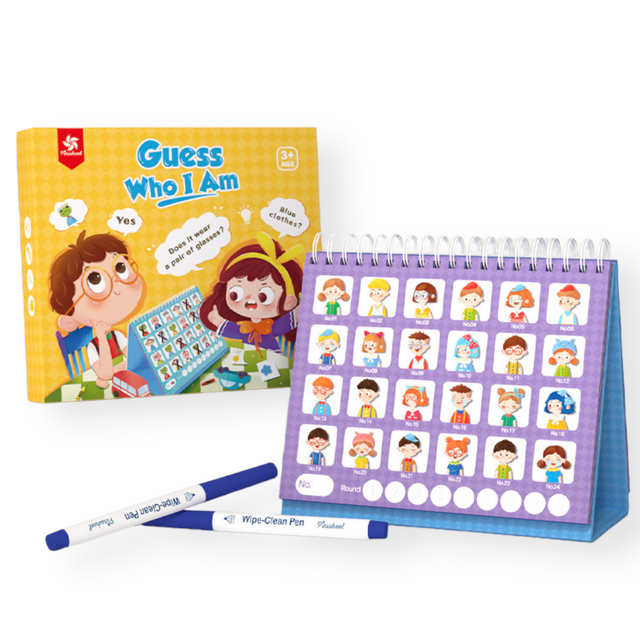 (F0392) 猜一猜我是誰Guess who I Am(語言表達教具） | 親子教具製作室Funteachingaids