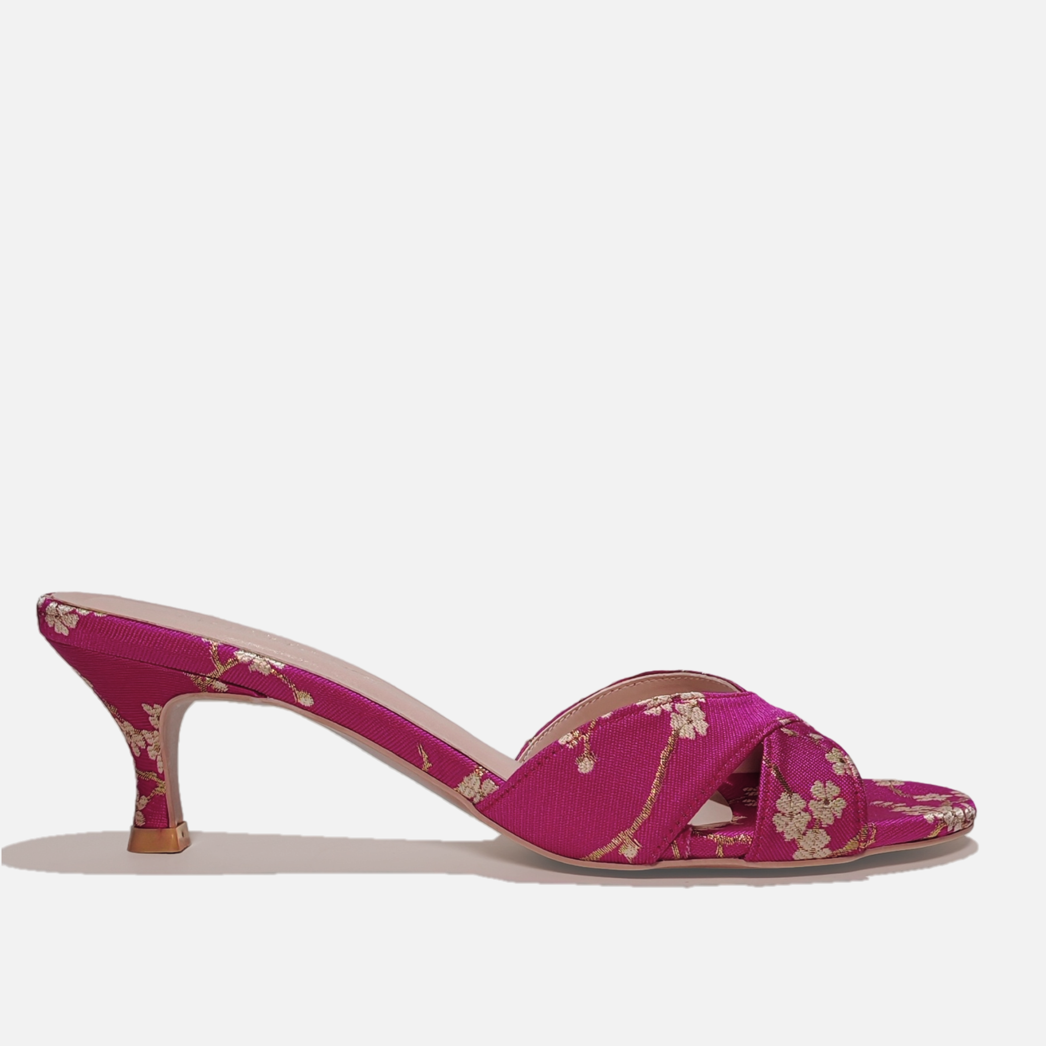 REYNA 50 FUCHSIA BROCADE