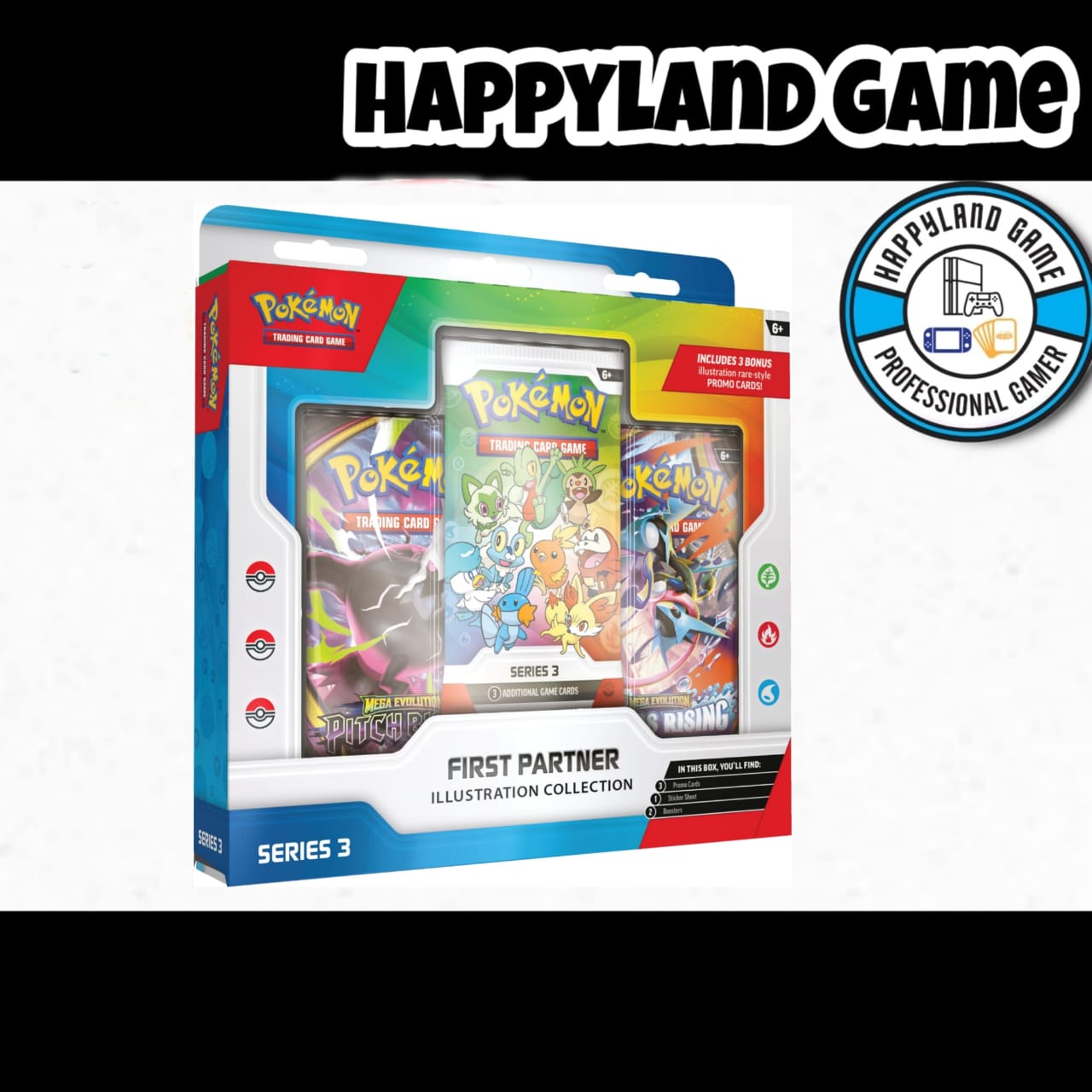  Pokemon TCG: First Partner Illustration Collection—Series 3