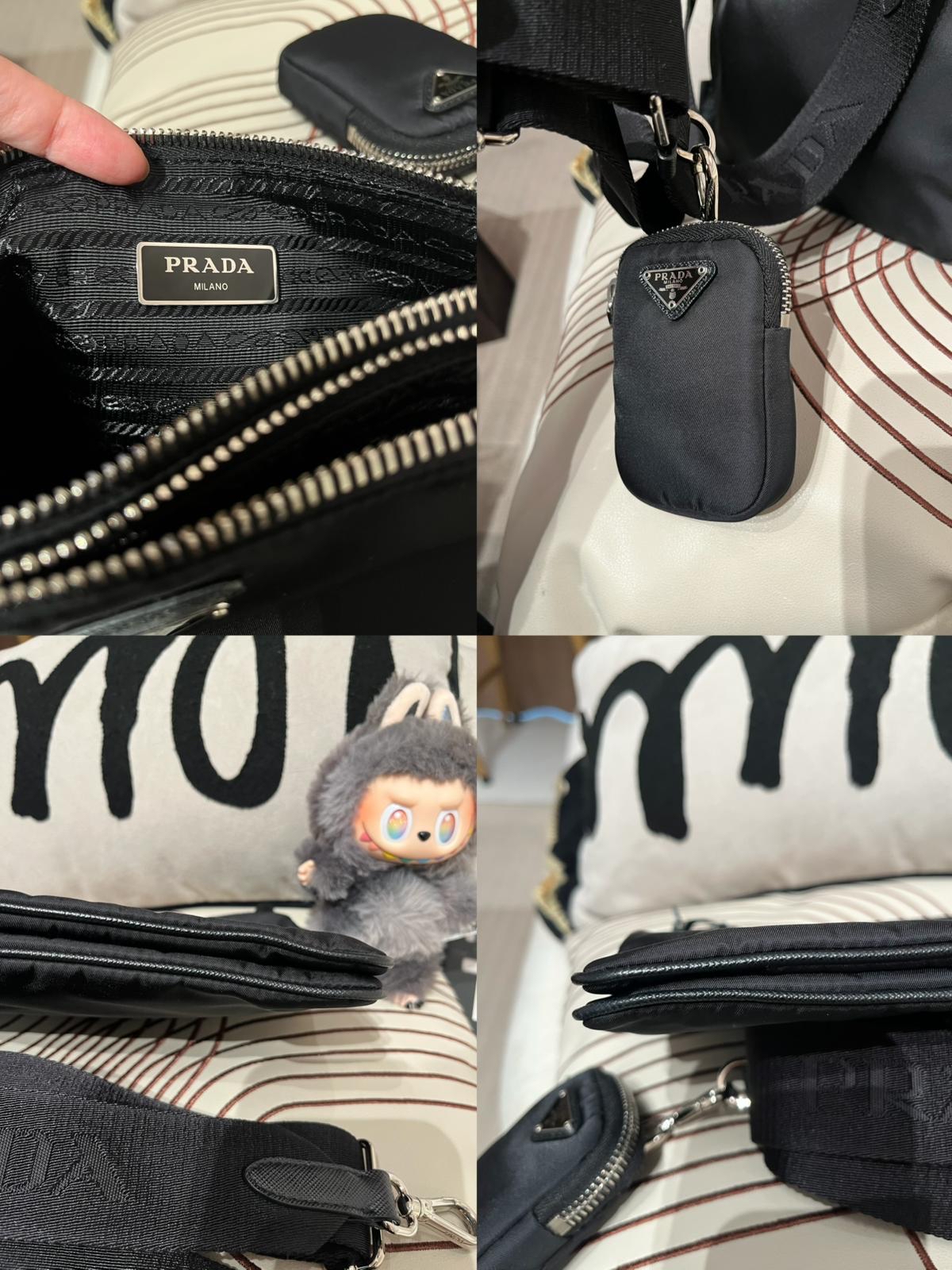 Prada re-edition re-nylon 2 way bag 100%Authentic,98%new ✅coin bag✅dust bag