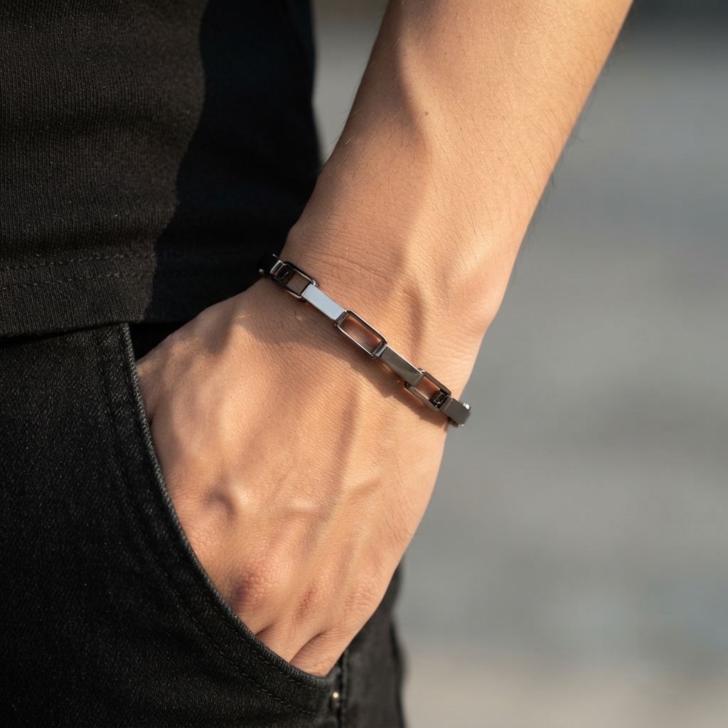 Boccia Titanium 0318-03 Bracelet 鈦金屬手鏈