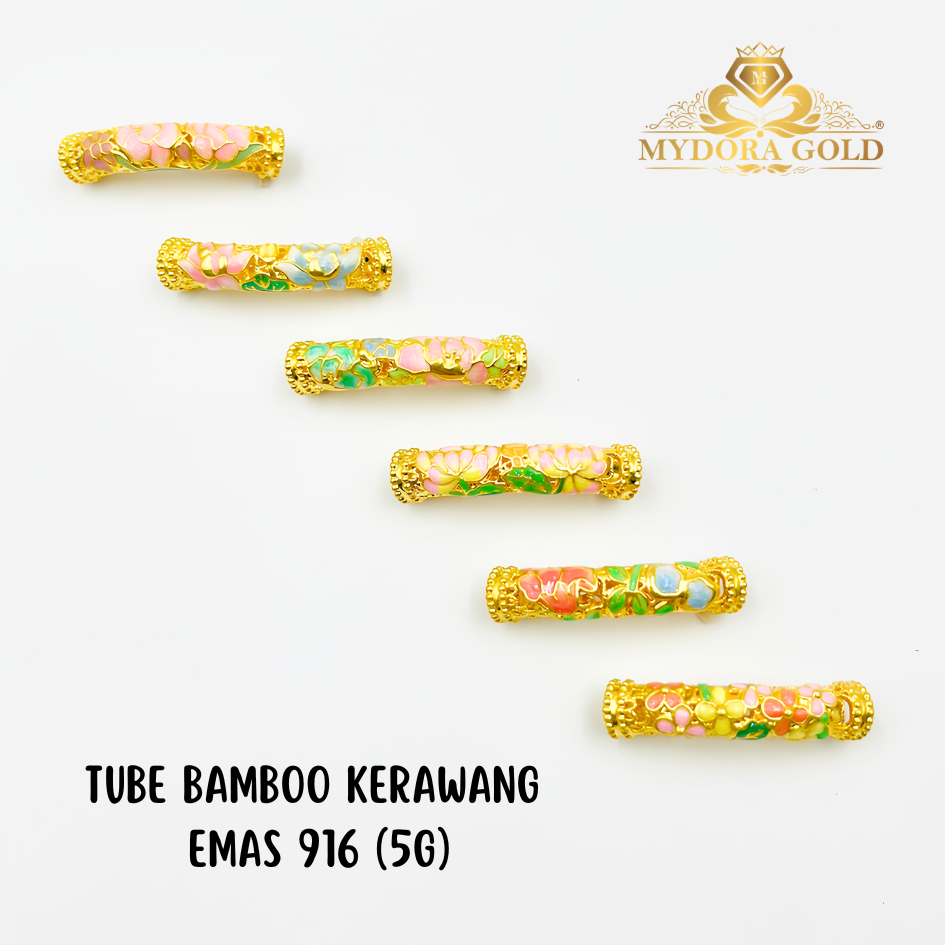 MYDORA Tube Bamboo Kerawang (5G) l EMAS 916/22K